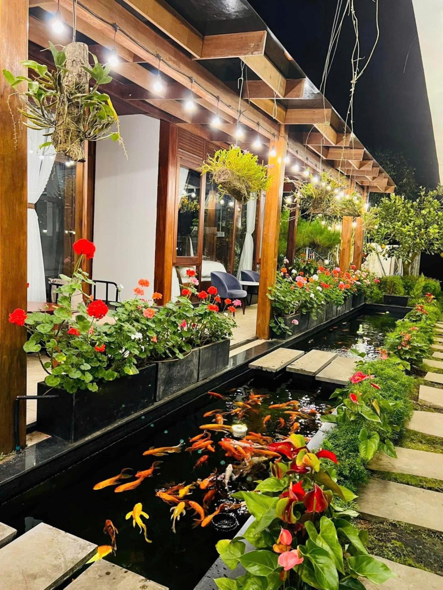 Vuon Tra Homestay Mang Den Kon Von Kla Exterior foto